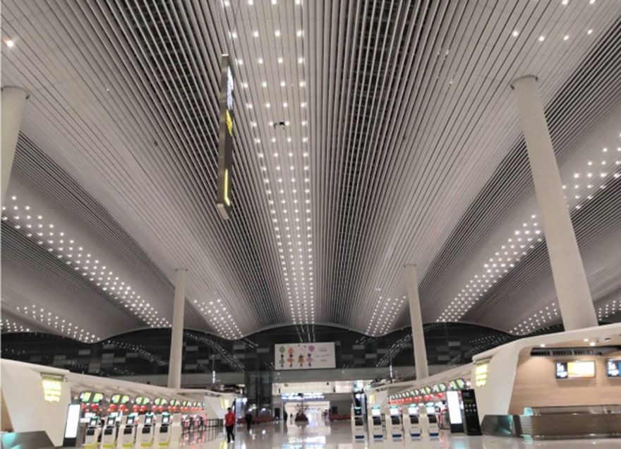 Терминал 2 аэропорта Гуанчжоу Новый Байюнь
